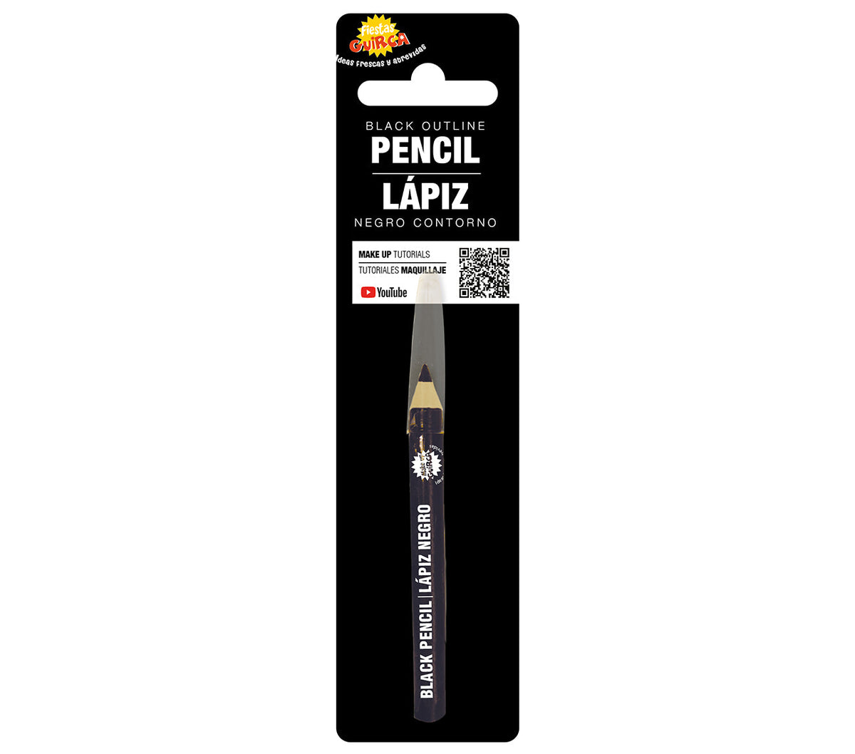 Schwarzer Make-up-Stift für die Augen – Halloween – 8,5 cm