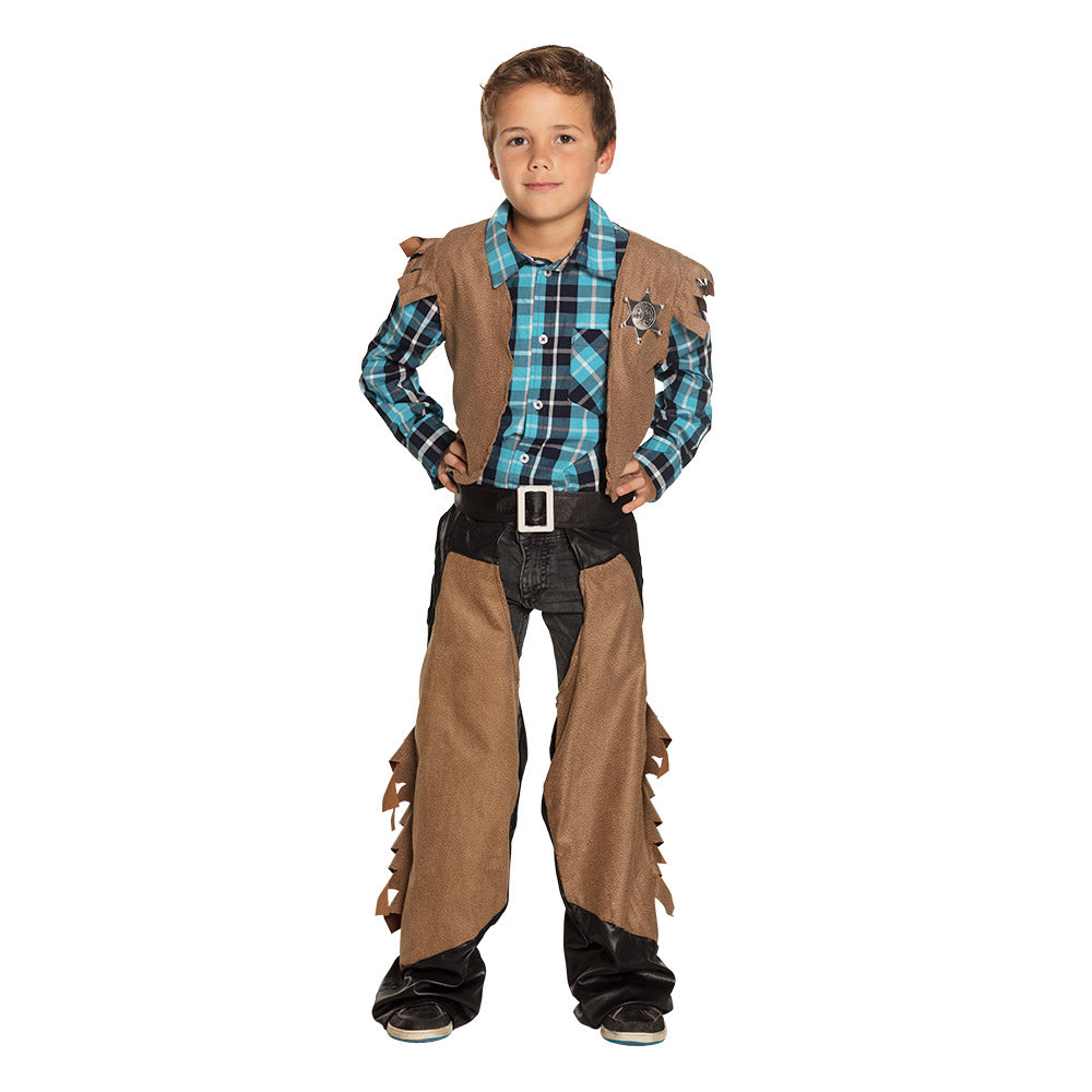 Festliches Kinder-Cowboy-Westernkostüm