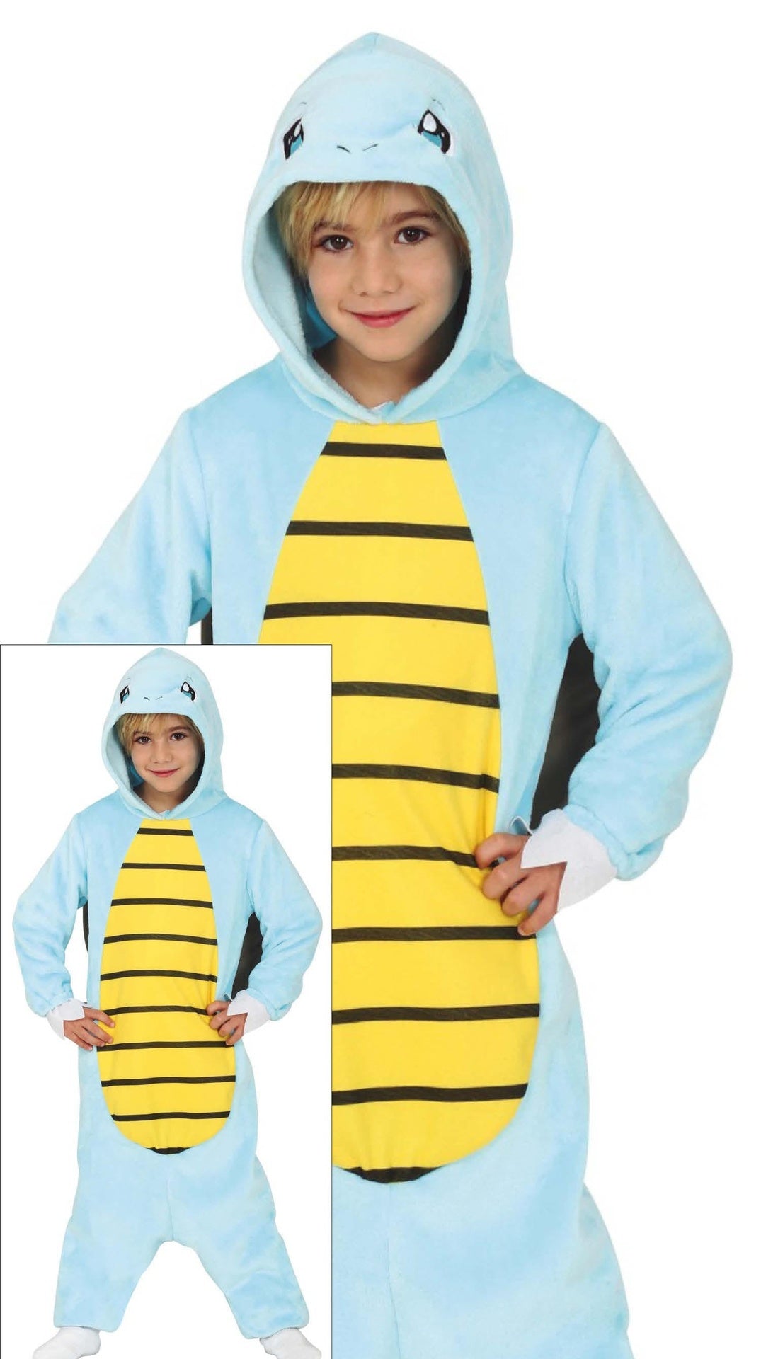 Blue Turtle Costume for Children 7-9 Years Old, Polyester