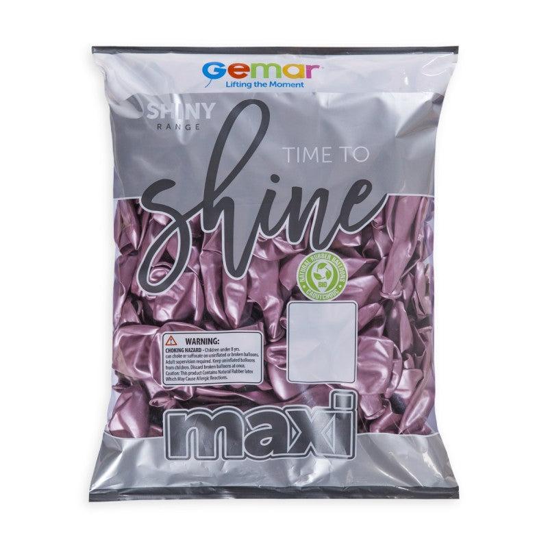 Ballons Latex Biodégradable 33Cm (13") - Finition Brillante - Sachet De 50 (Gs120)