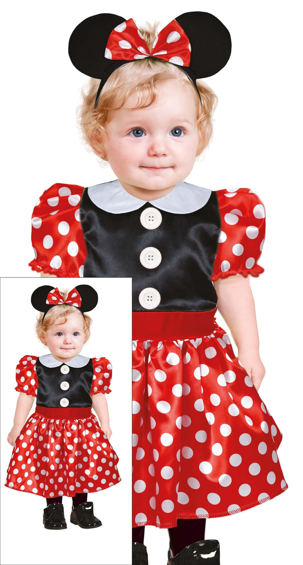 Déguisement Souris Bébé Fille - Diadème et Robe