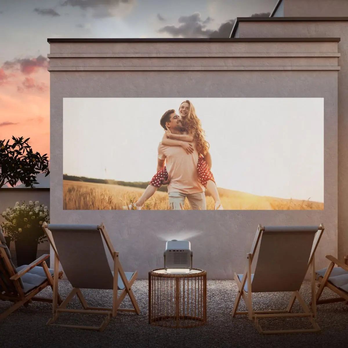 4K Hisense M2 Pro Laser Projector Rental - Cinema & Gaming (Up to 200 inches)