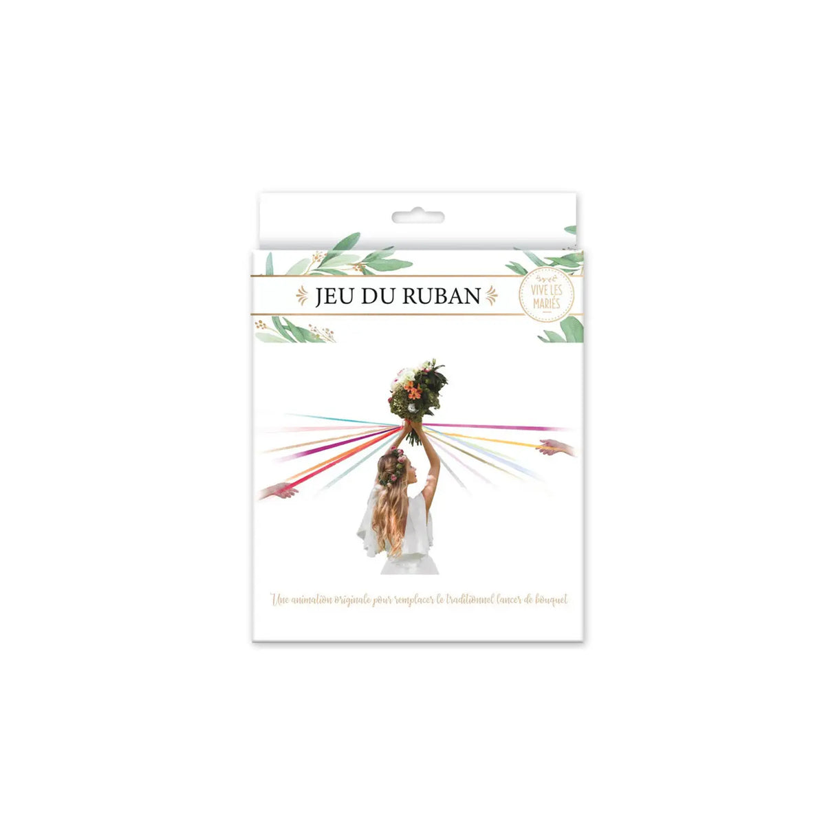 Wedding Entertainment Ribbon Game - 15 Multi-Colored Ribbons Kit