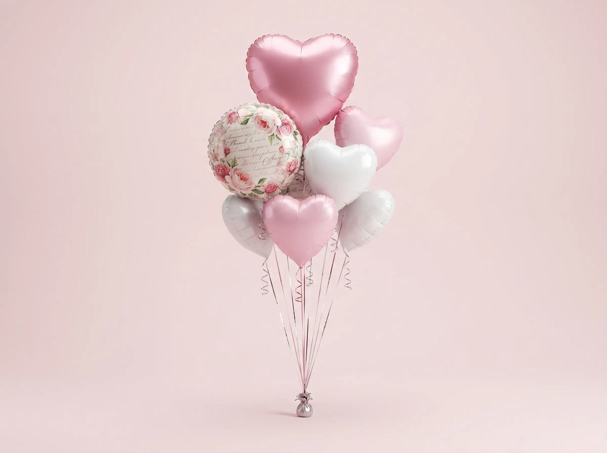 "Flowers & Spring" Balloon Bouquet - Mother's Day - Delivery 06