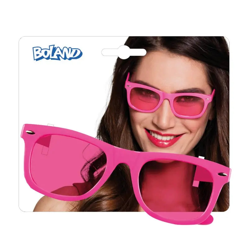 Lunettes Party Rose Fluo – Soirée Néon