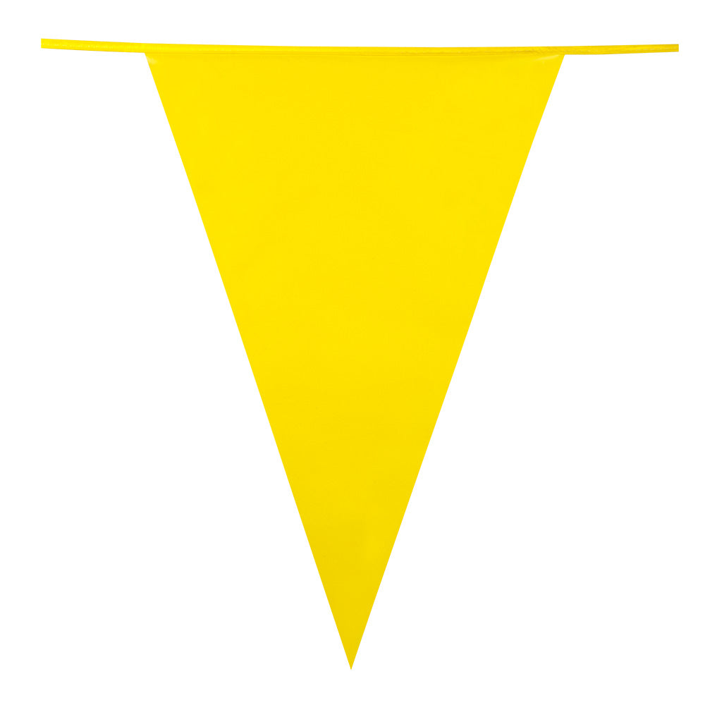 Guirlande 20 Fanions Jaune 10 M
