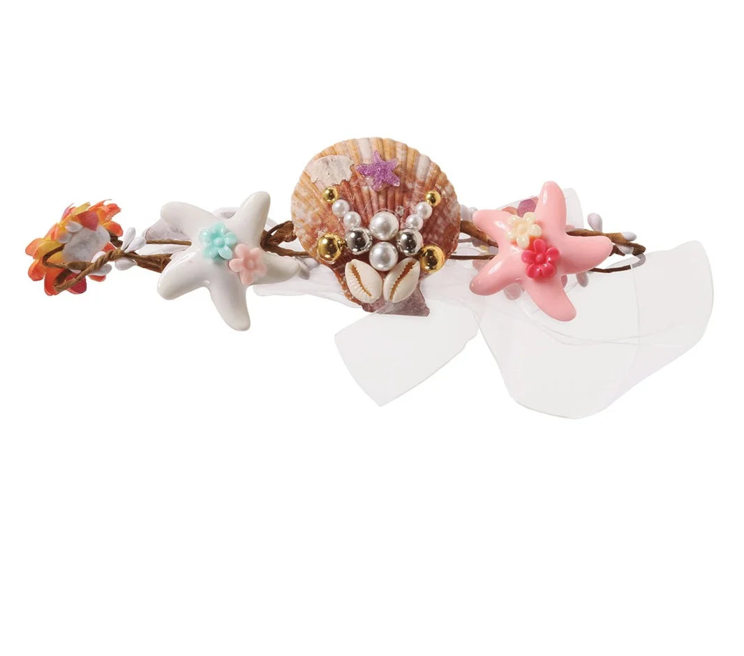Tiare Coquillage Sirène – L'Accessoire Chic & Festif pour le Bal des Fous