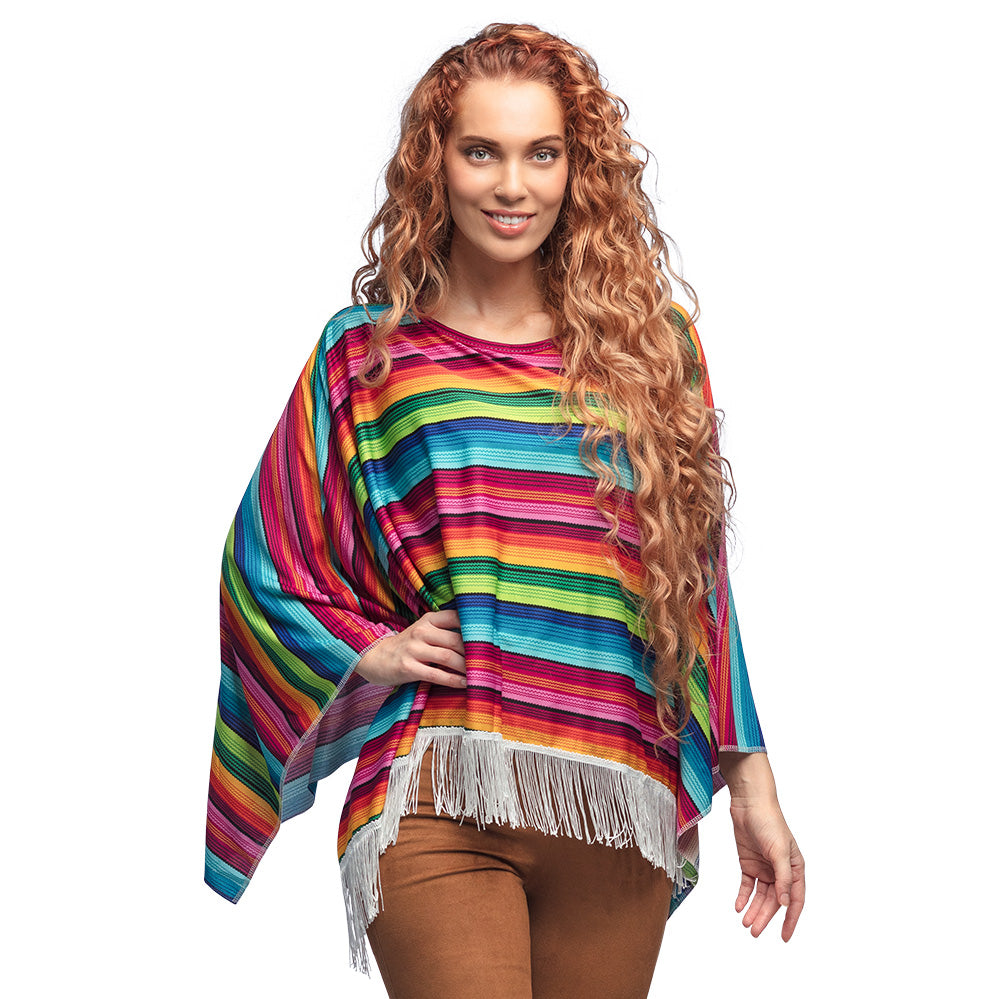 Poncho Sofia Multicouleur