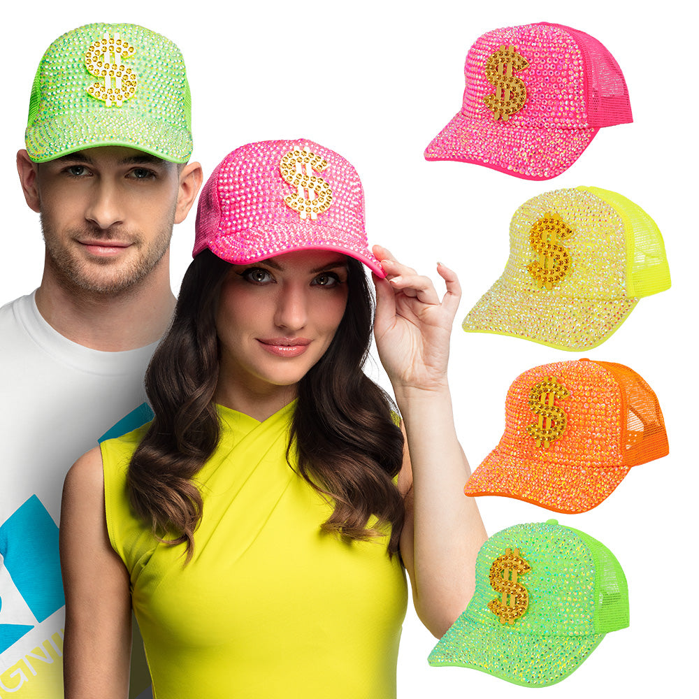 Casquette Dollar Fluo