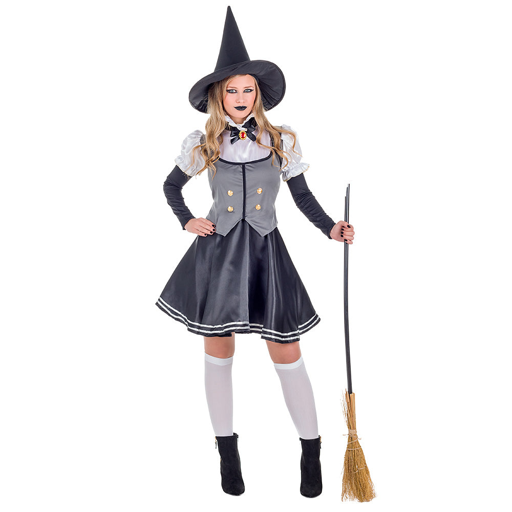 Costume Adulte Scholar Witch (Tailles S et XL)