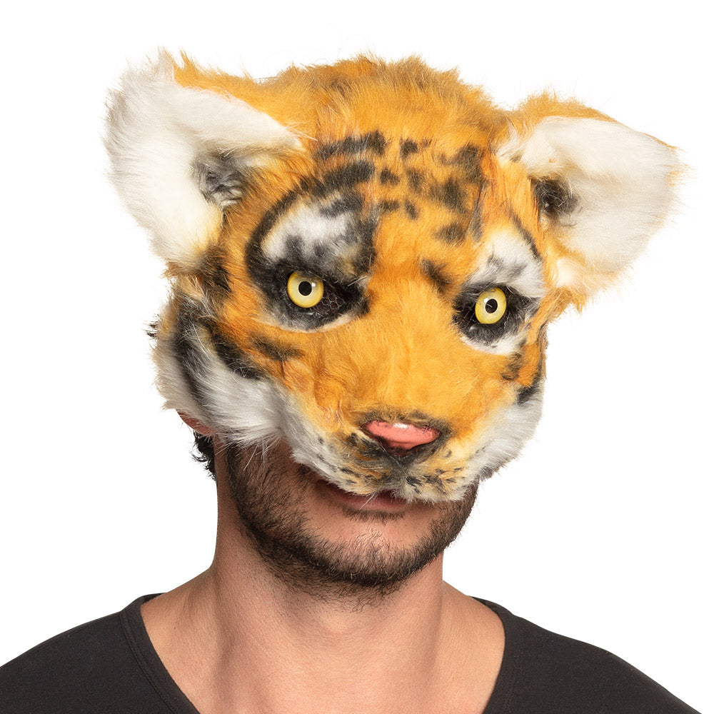 Demi-Masque Peluche Tigre