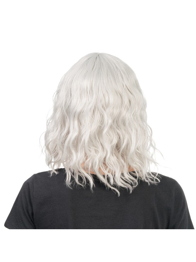 Perruque Tessa Courte Ondulée Frange (4 Coloris au Choix)