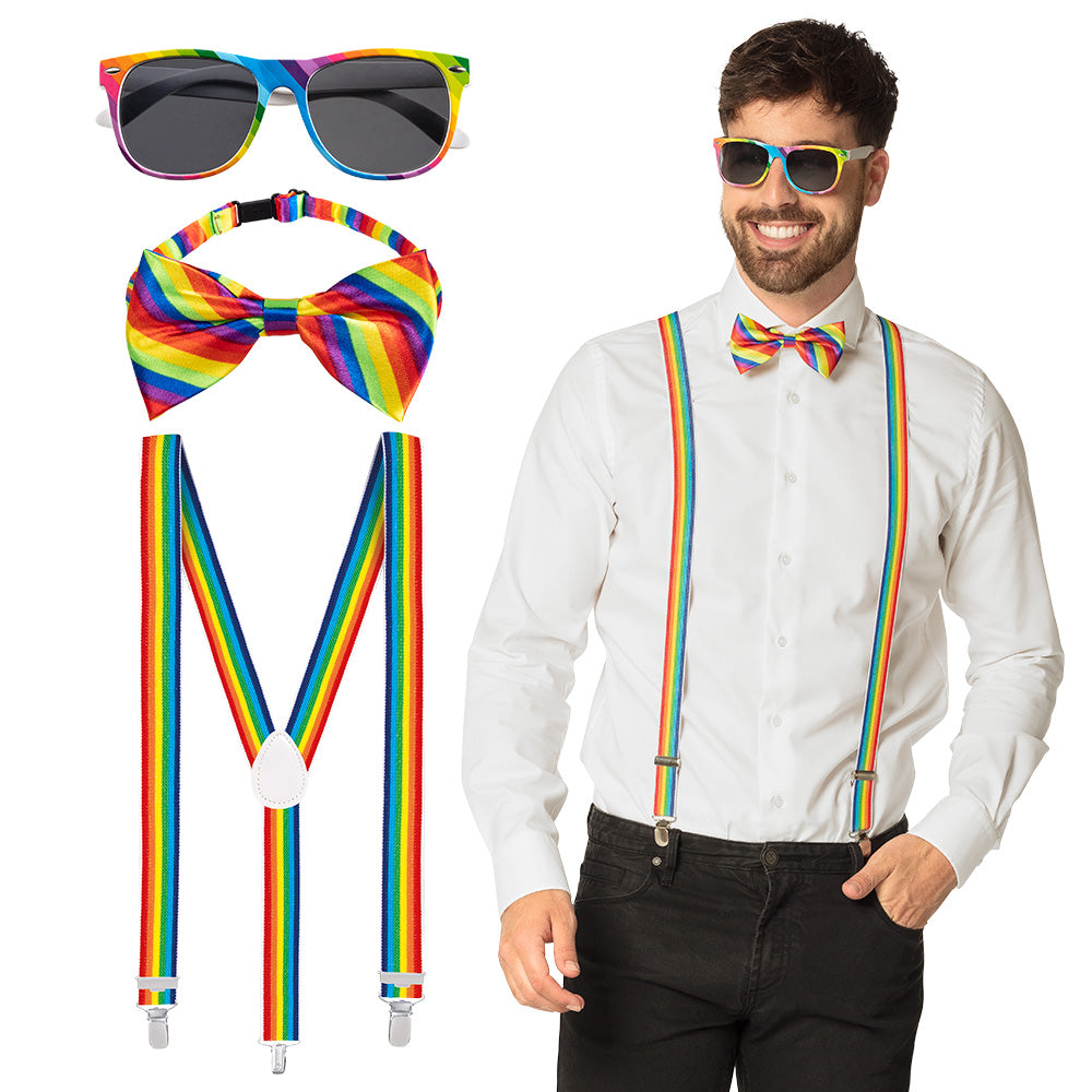 Set Accessoires Arc-en-Ciel