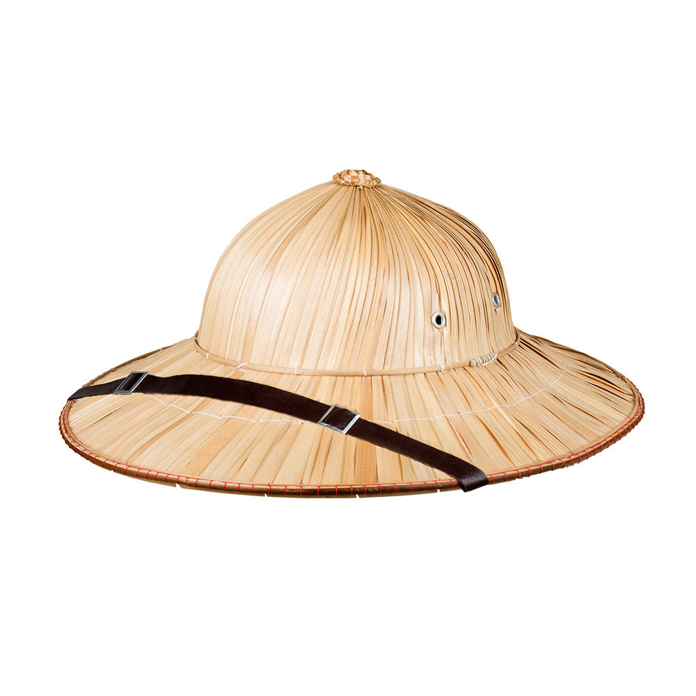 Casque Colonial Canotier Adulte – Déguisement Explorateur et Aventure