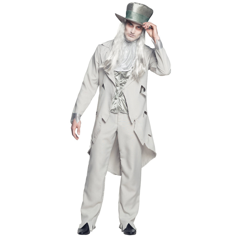 Costume Adulte Fantôme Marié 50/52 – Halloween et Soirée Déguisée