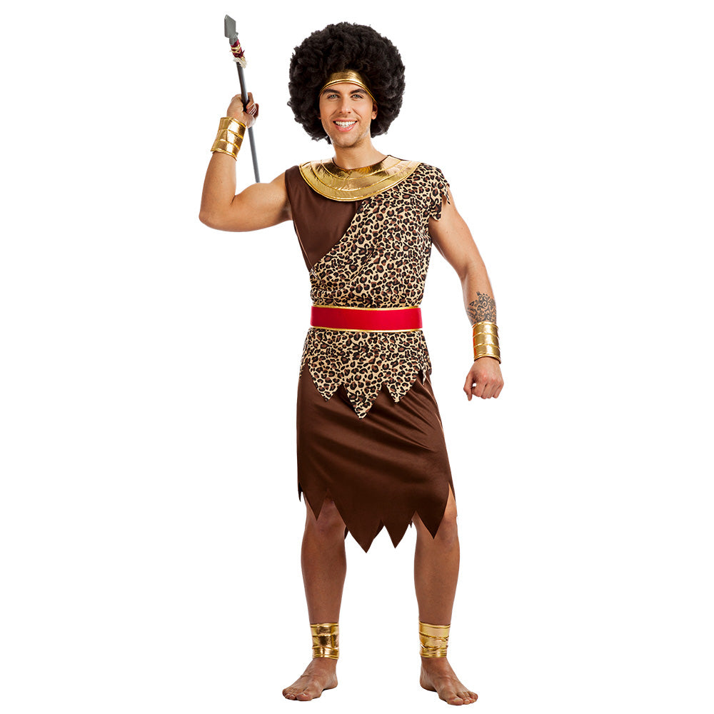 Costume Guerrier de la Jungle Adulte M/L – Carnaval et Soirée Déguisée