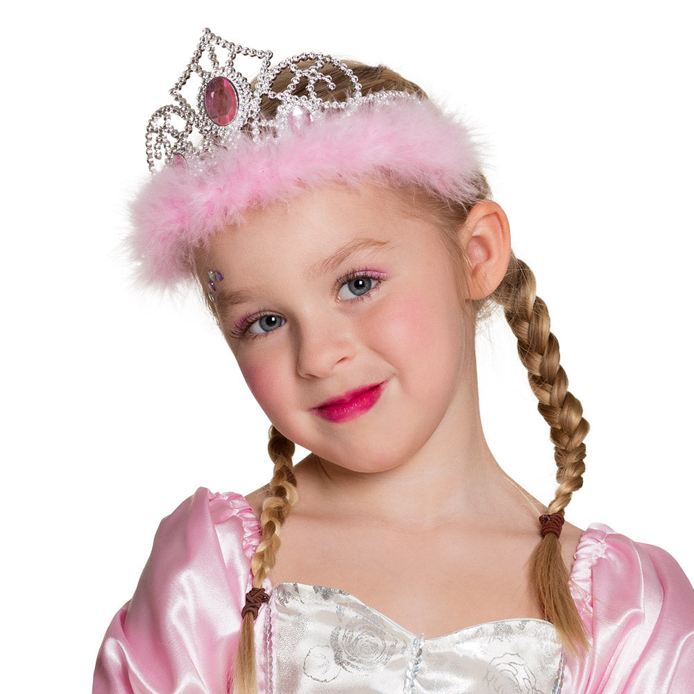 Couronne Jasmine Argent – Déguisement Princesse et Carnaval