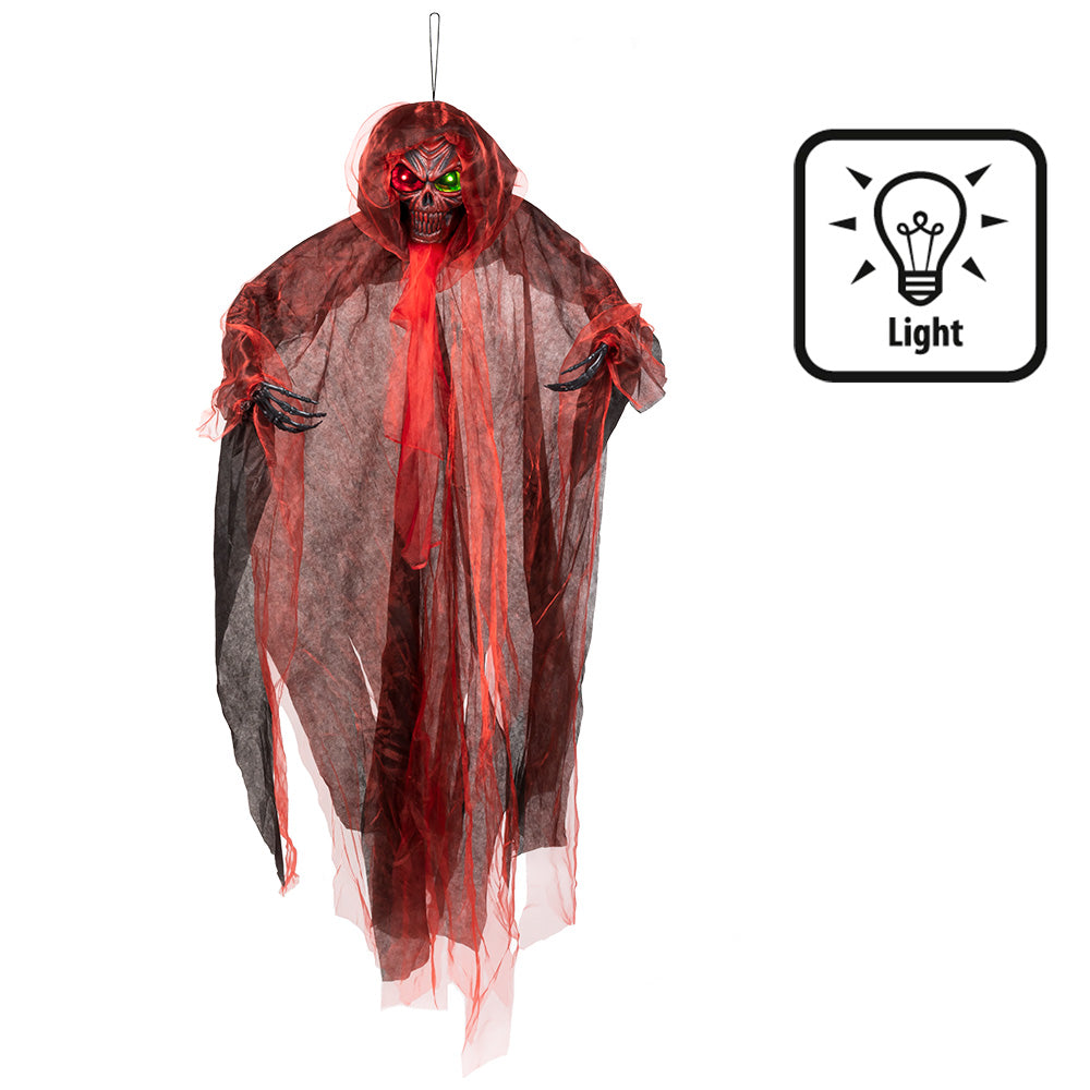 Décoration Démon à Suspendre 180 cm – Halloween et Décoration Maison Hantée