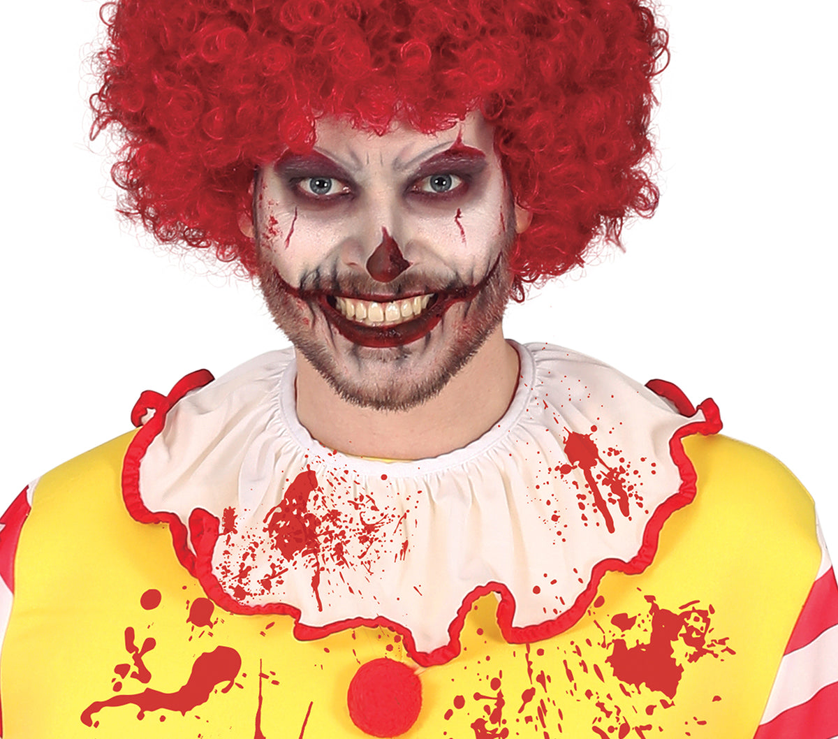 Costume Clown Mr McKiller Adulte Taille L – Halloween et Carnaval