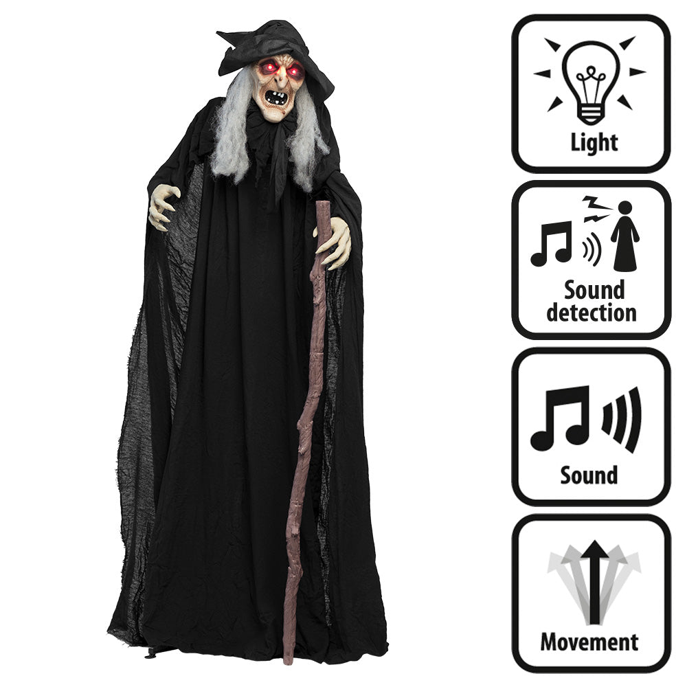 Sorcière Endora à Suspendre 170 cm – Décoration Halloween