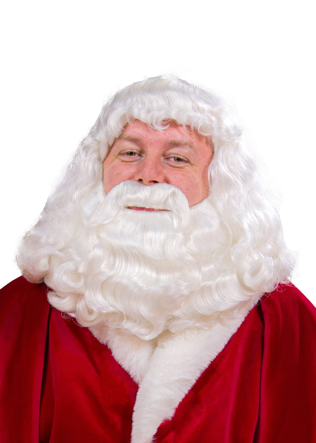 Set Barbe et Perruque Père Noël Écru – Noël et Arbre de Noël