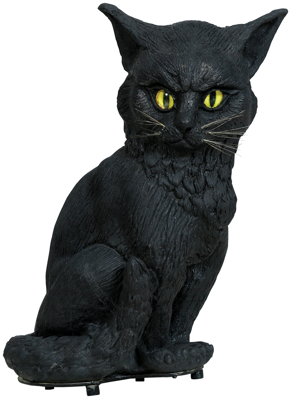Chat Noir Lumière et Son 32 cm – Décoration Halloween