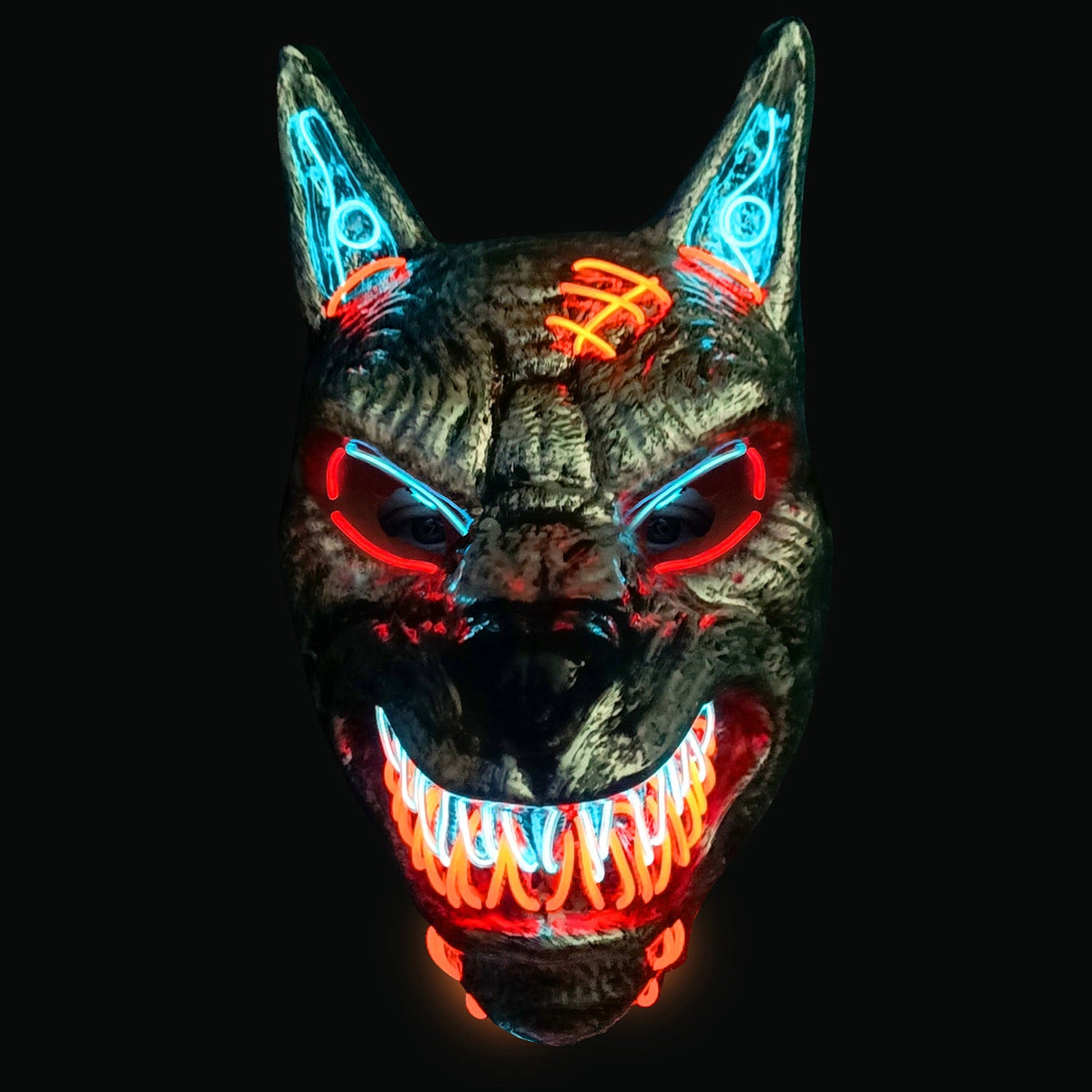 Masque LED Loup Original Cup – Halloween, Festival et Soirée Déguisée