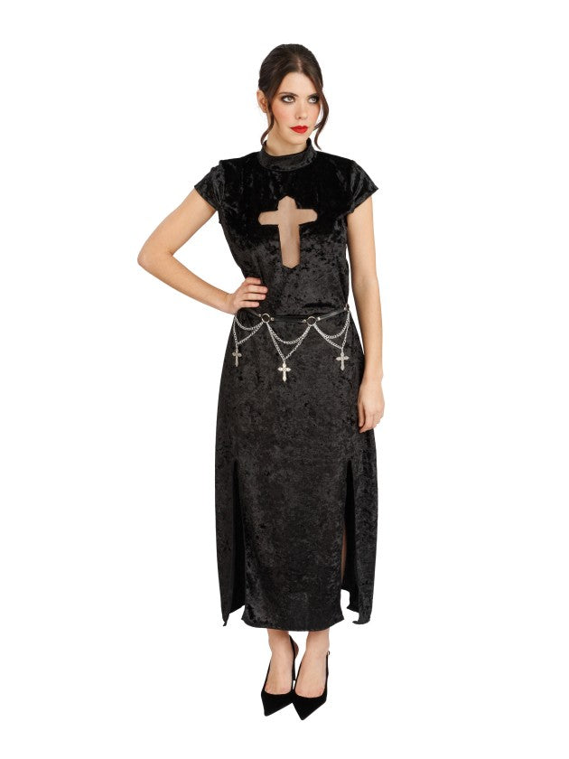 Déguisement Vampiresse Gothique Femme 2 Pièces – Halloween