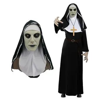 Déguisement La Nonne Adulte Original Cup – Costume et Masque pour Halloween