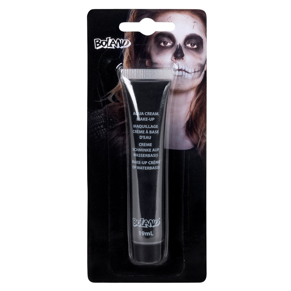 Tube de Crème Maquillage à l'Eau 19 ml Blanc, Noir, Rouge – Halloween