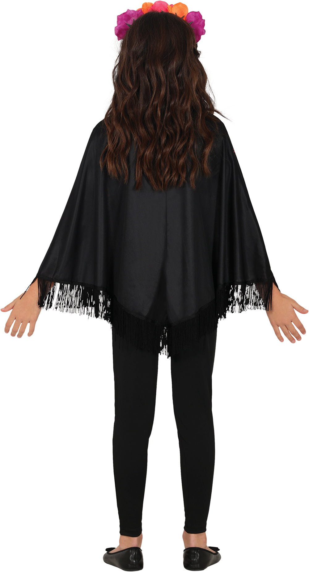 Déguisement Poncho Jour des Morts Enfant Fille – Jour des Morts et Halloween