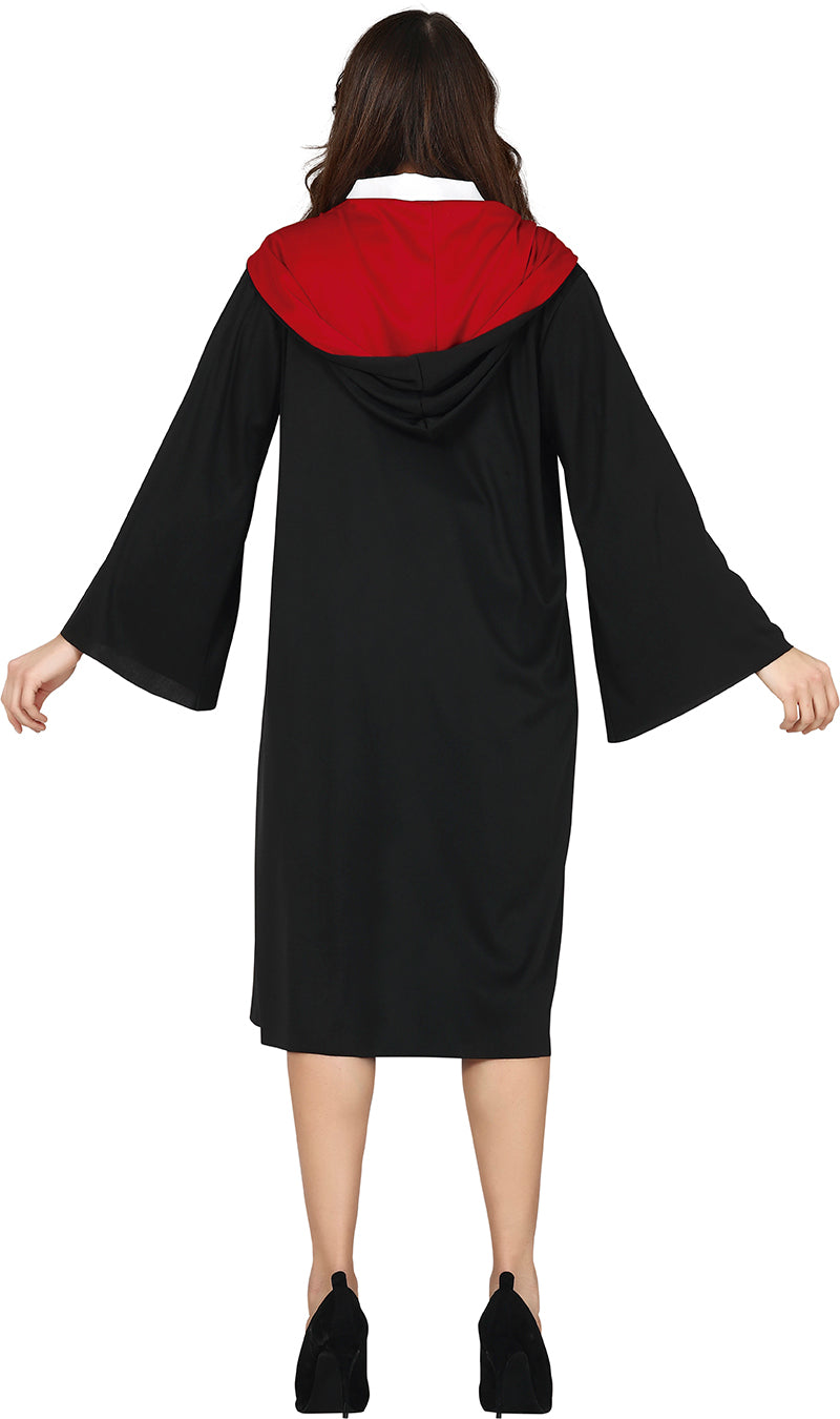 Déguisement Élève Magicien Rouge Adulte Femme – Halloween