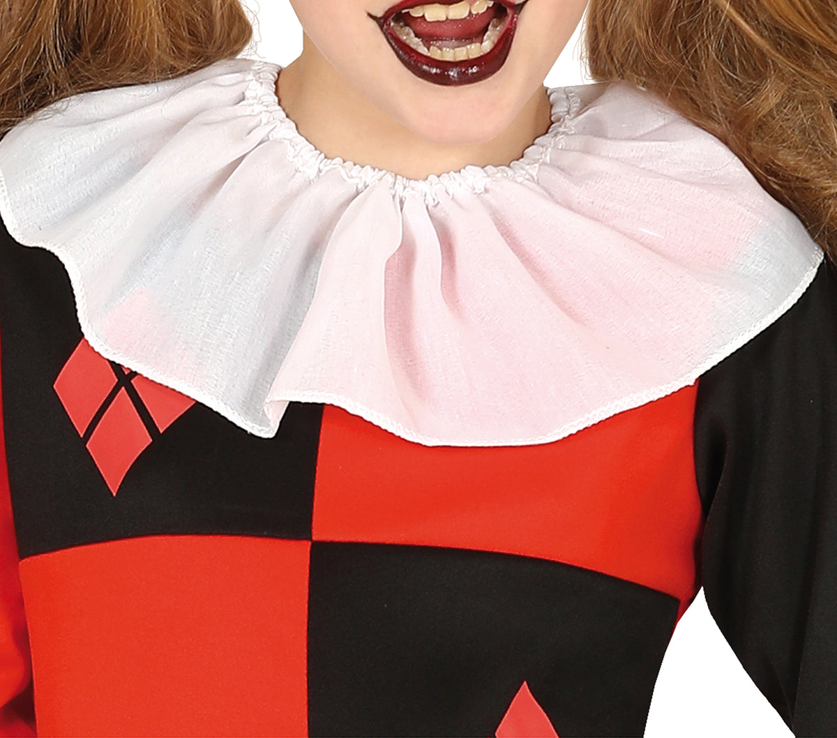 Déguisement Arlequin Rouge Enfant Fille – Halloween