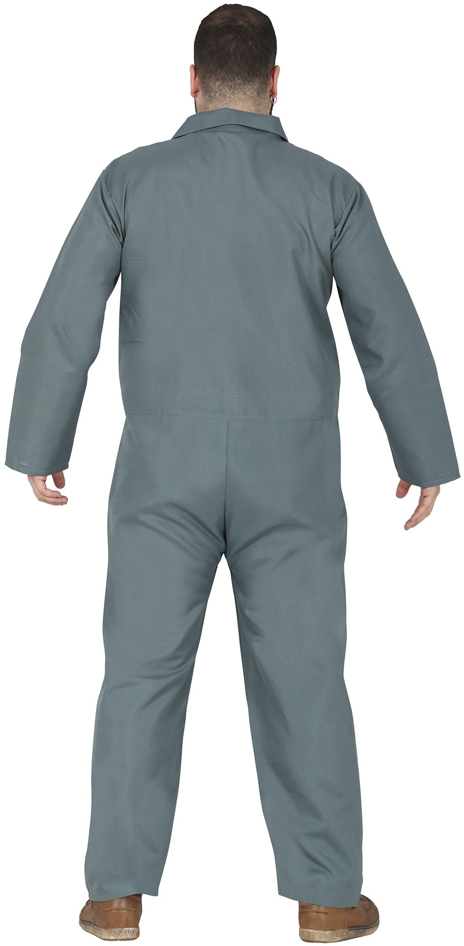 Déguisement Psychopathe en Combinaison Grise Adulte Homme Taille XL – Halloween