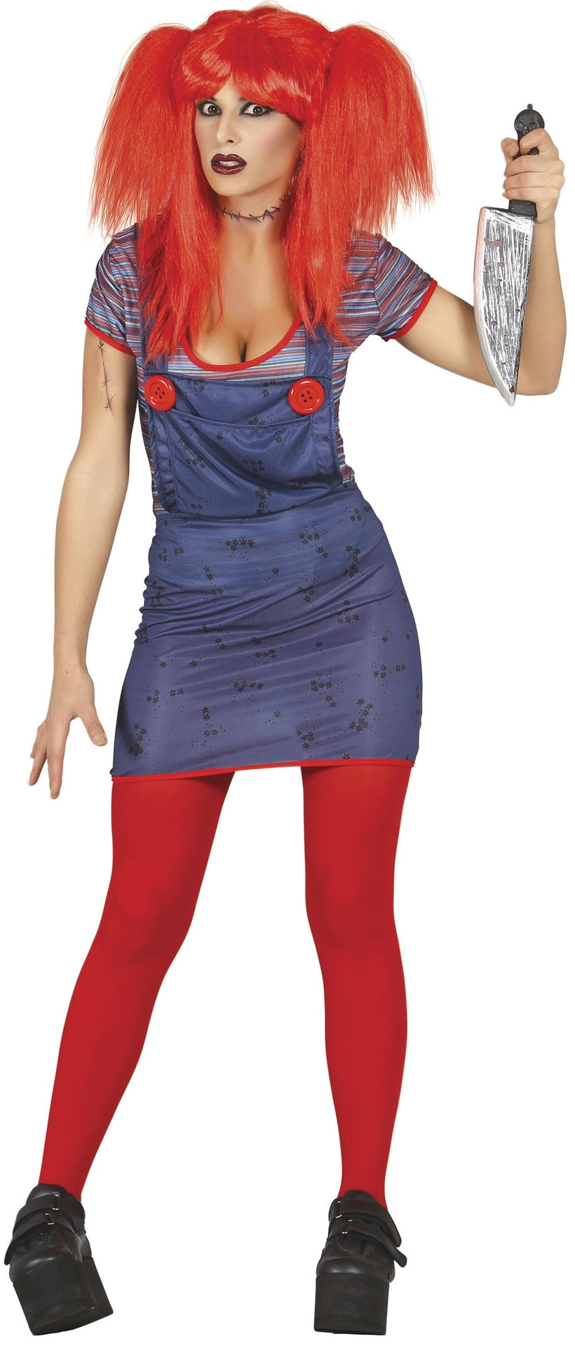 Déguisement Poupée de Chiffon Maléfique Adulte Femme – Halloween