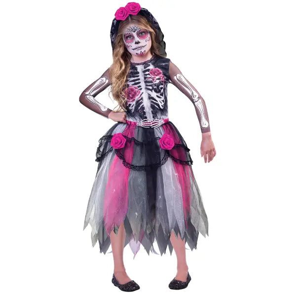 Déguisement Fille - Dia de los muertos