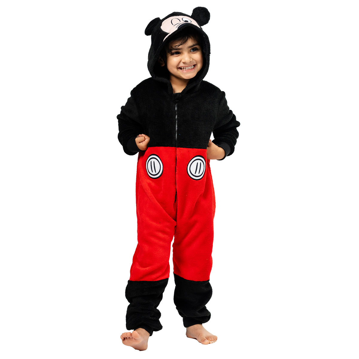 Grenouillère Déguisement Mickey Mouse Enfant – Carnaval et Pyjama