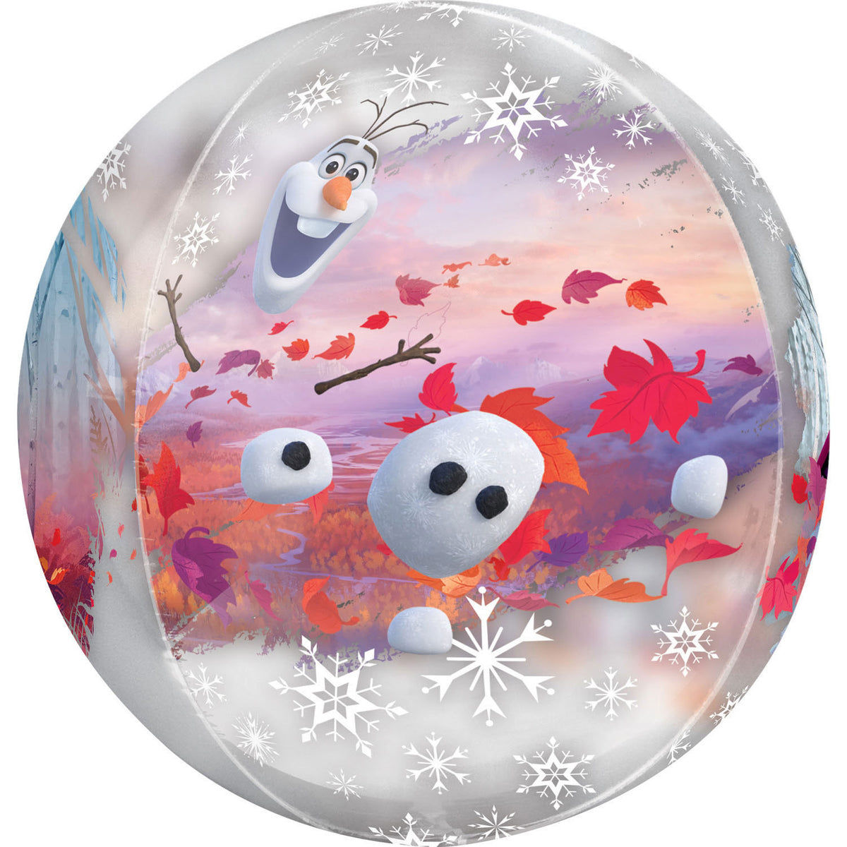 Ballon Hélium Sphère La Reine des Neiges 2 – Anniversaire Fille
