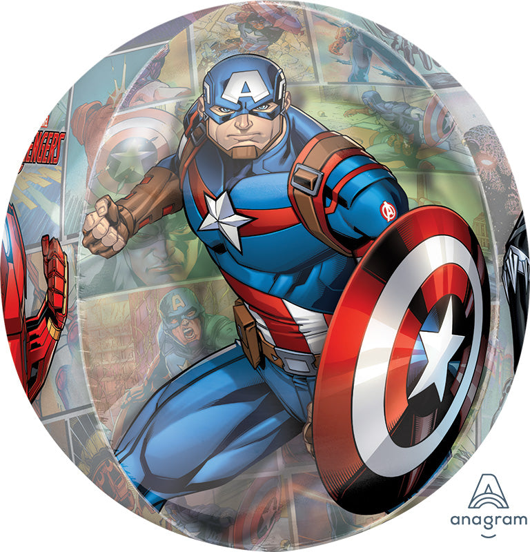 Ballon Hélium Sphère Avengers Power Unite – Anniversaire Super-Héros