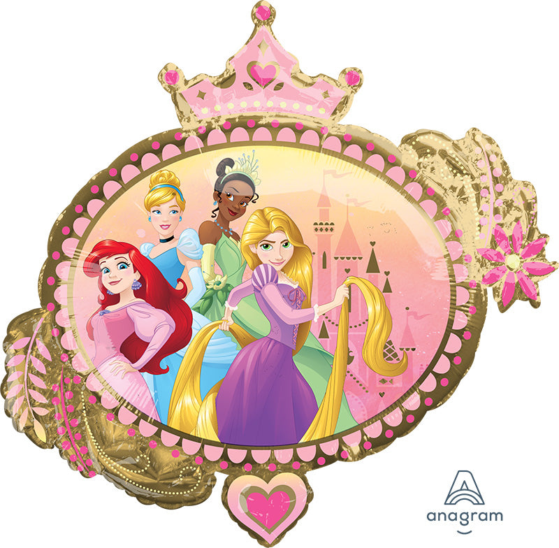 Ballon Hélium Cadre Princesses Disney Once Upon a Time – Anniversaire Fille