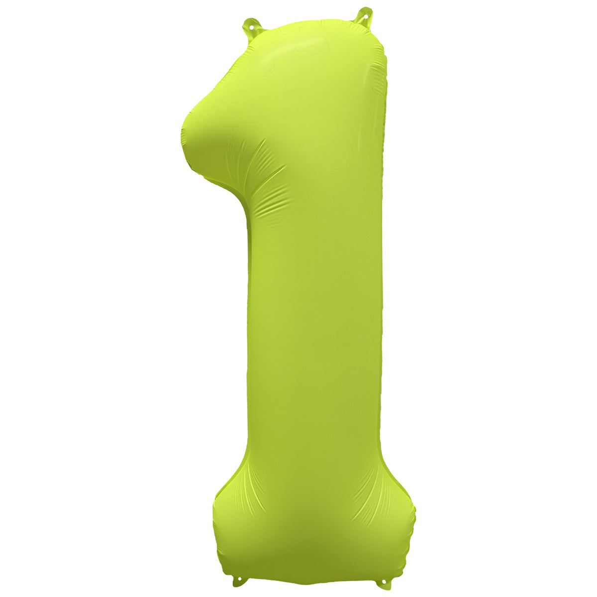 Ballon Chiffre Néon Jaune de 0 à 9 – Anniversaire et Soirée Fluo