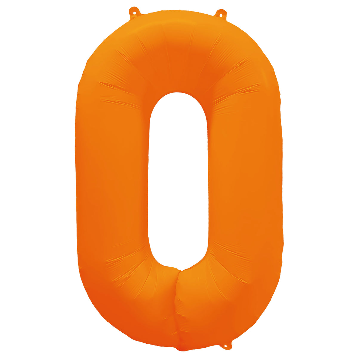 Ballon Chiffre Néon Orange de 0 à 9 – Anniversaire et Soirée Fluo