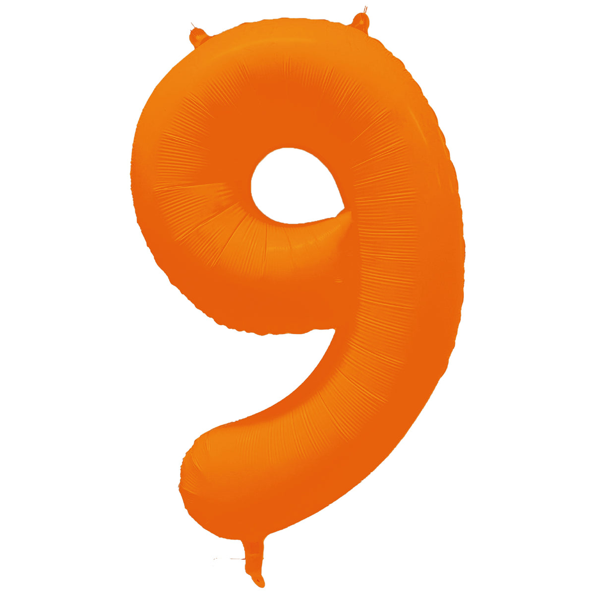 Ballon Chiffre Néon Orange de 0 à 9 – Anniversaire et Soirée Fluo