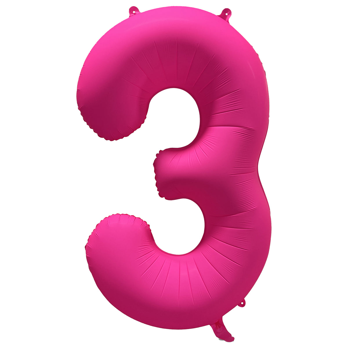 Ballon Chiffre Néon Rose de 0 à 9 – Anniversaire et Soirée Fluo