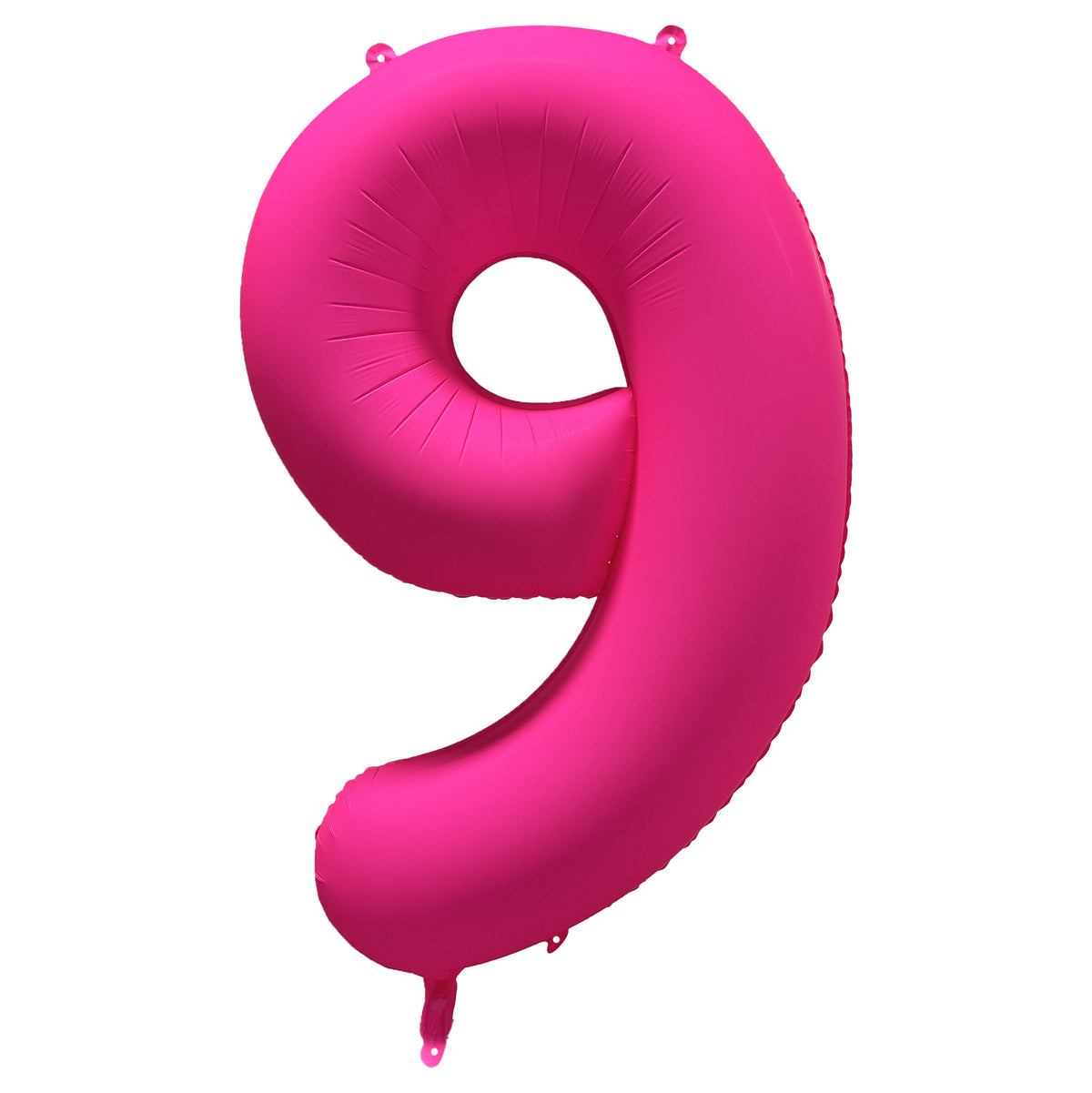 Ballon Chiffre Néon Rose de 0 à 9 – Anniversaire et Soirée Fluo