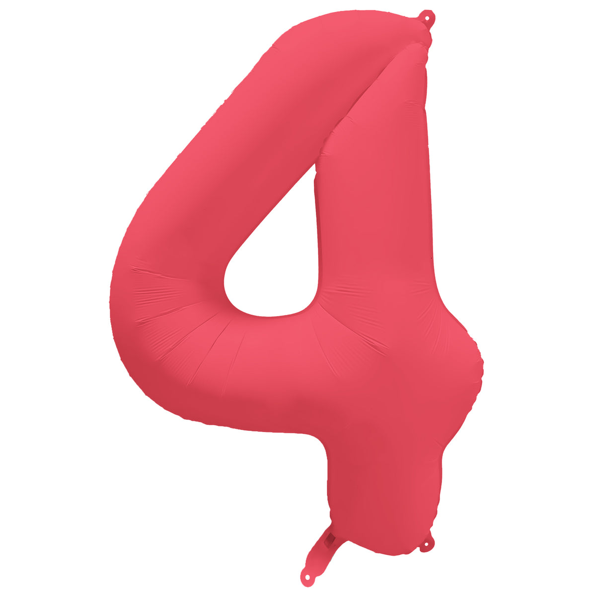 Ballon Chiffre Néon Rouge de 0 à 9 – Anniversaire et Soirée Fluo