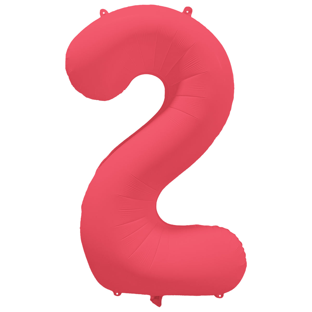 Ballon Chiffre Néon Rouge de 0 à 9 – Anniversaire et Soirée Fluo