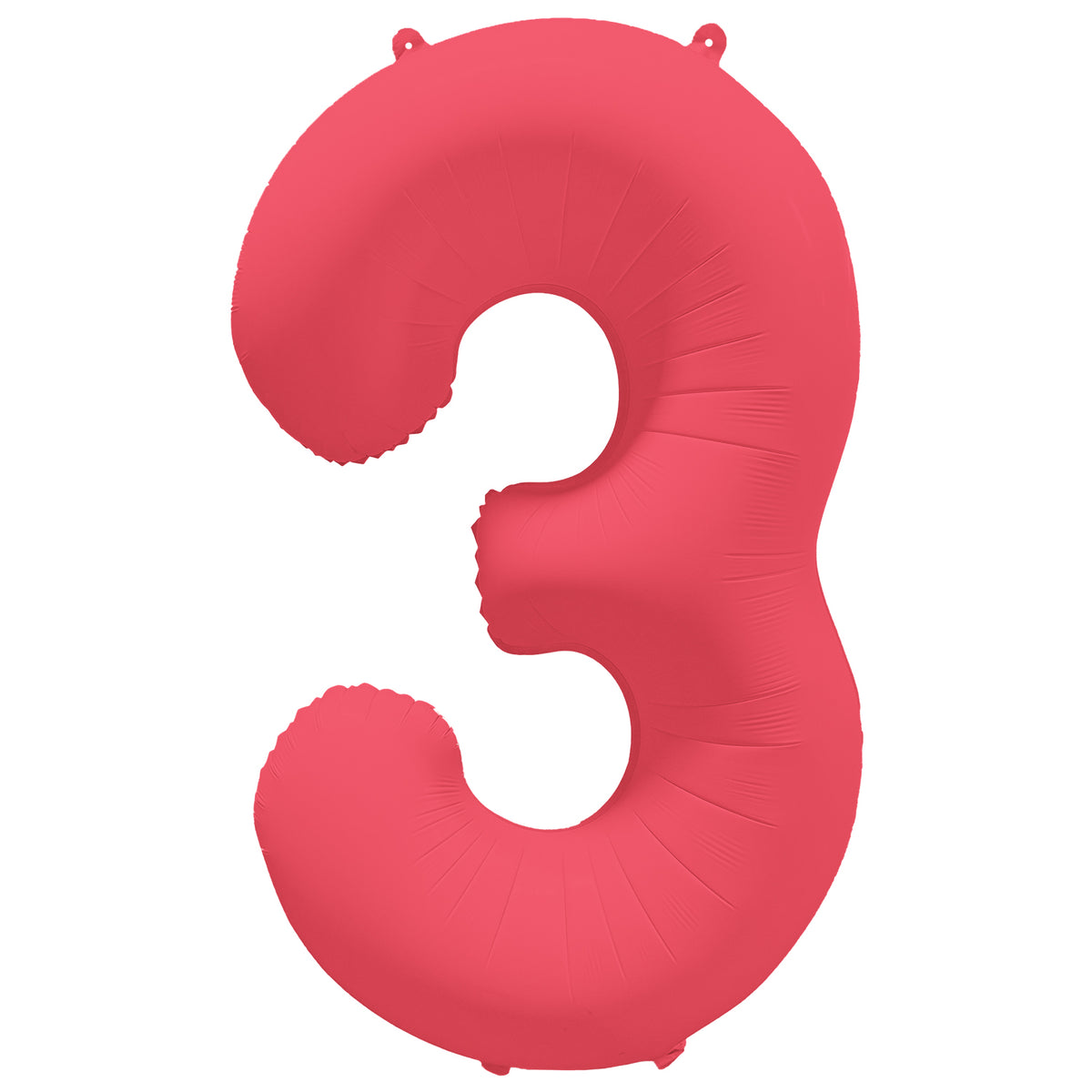 Ballon Chiffre Néon Rouge de 0 à 9 – Anniversaire et Soirée Fluo