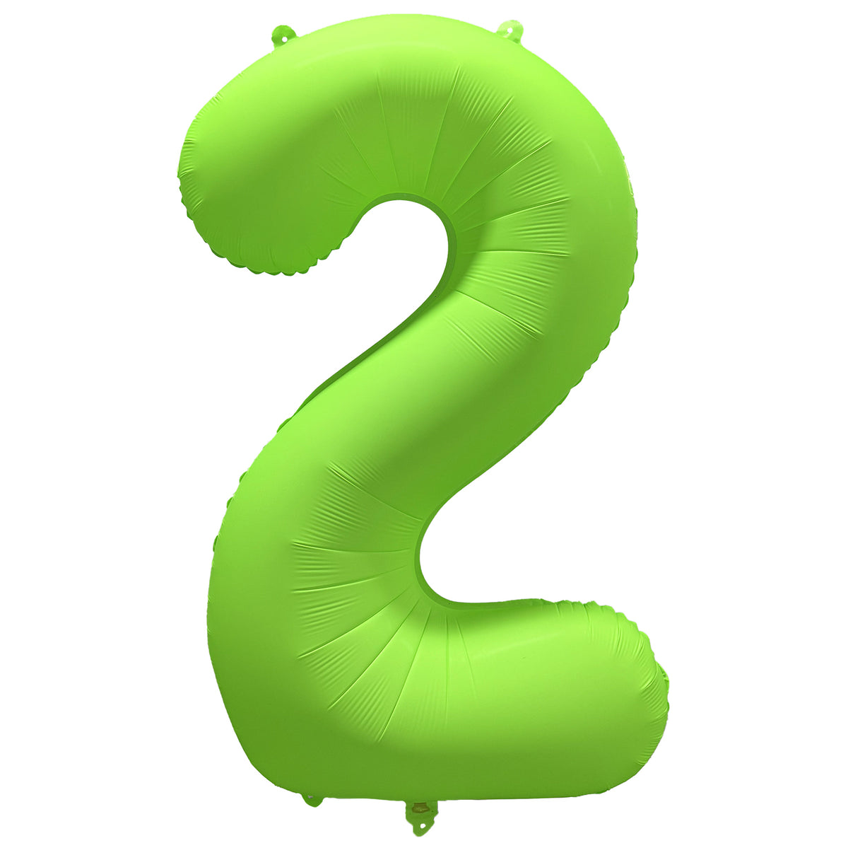 Ballon Chiffre Néon Vert de 0 à 9 – Anniversaire et Soirée Fluo