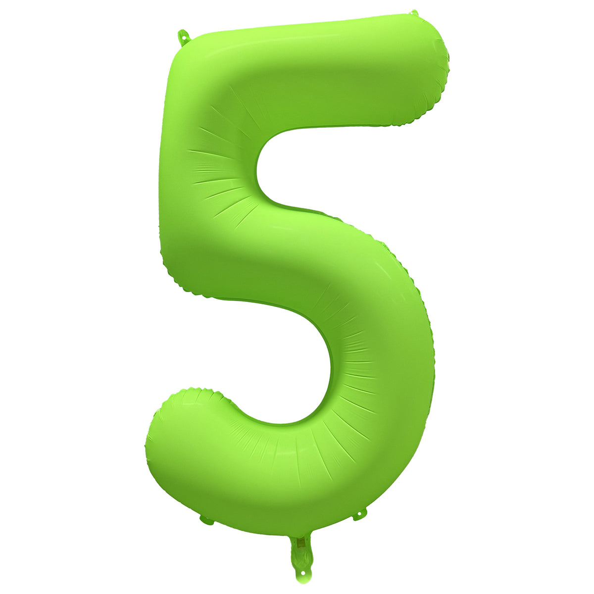 Ballon Chiffre Néon Vert de 0 à 9 – Anniversaire et Soirée Fluo